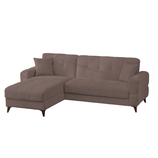 Canapé d'angle VERSAY réversible avec fonction lit