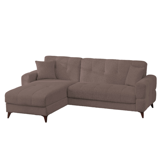 Canapé d'angle VERSAY réversible avec fonction lit