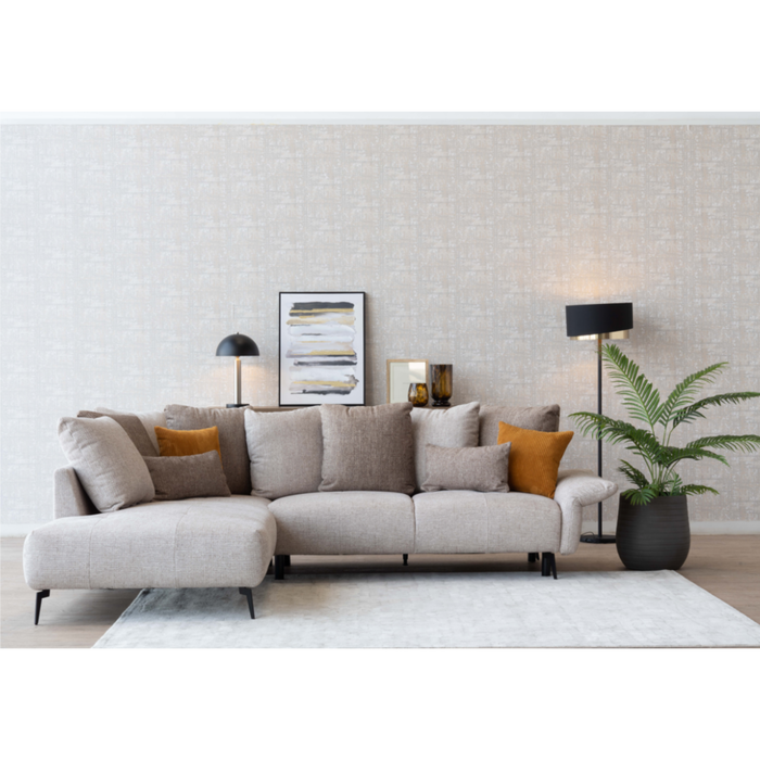 CANAPE D'ANGLE Gauche DRESSEN Avec Accoudoir INCLINABLE