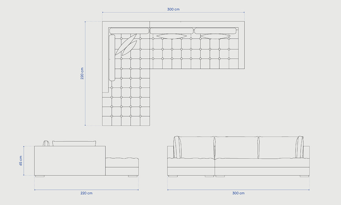 Olika PM, Salon en L