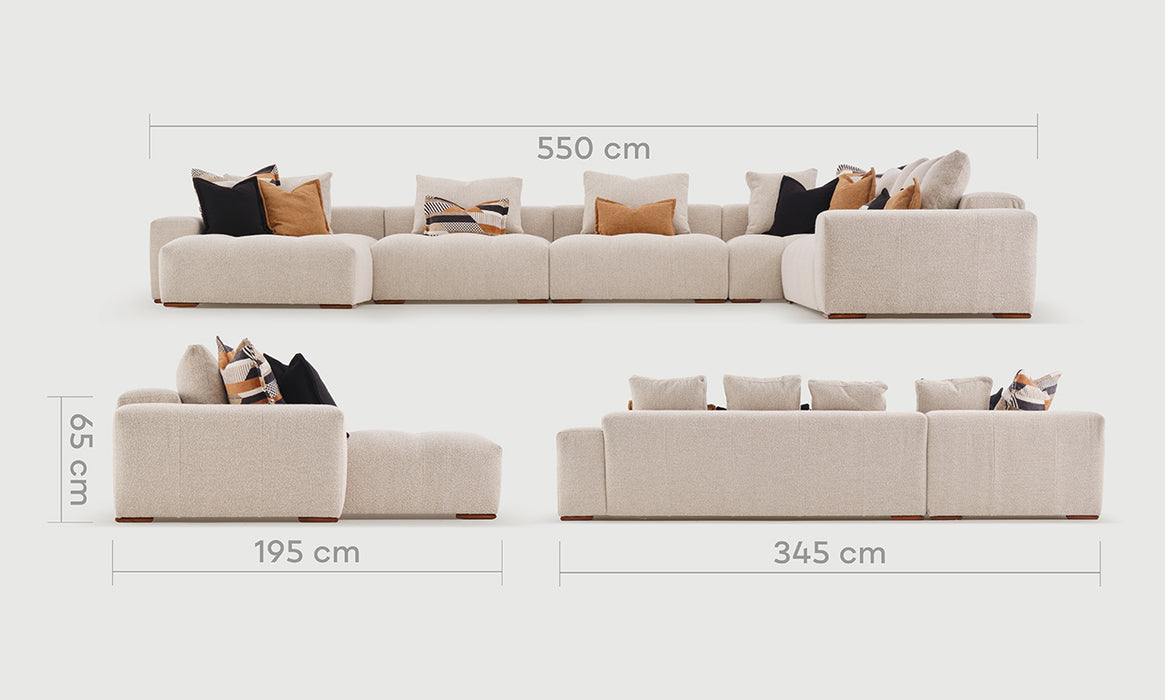 SKY IS THE LIMIT, Salon en U