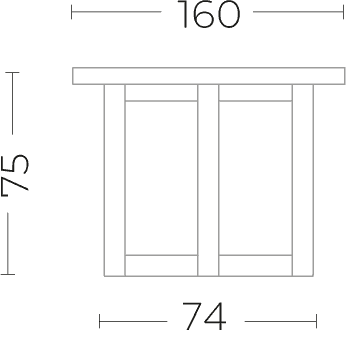 Table de salle à manger JUSTIN - Ronde