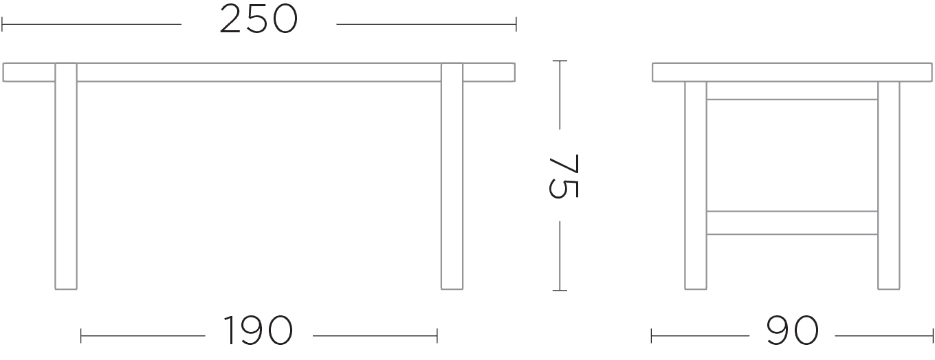 Table de salle à manger JACOB