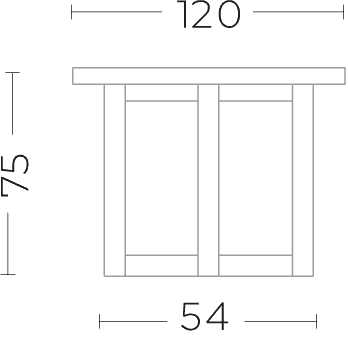 Table de salle à manger JUSTIN - Ronde
