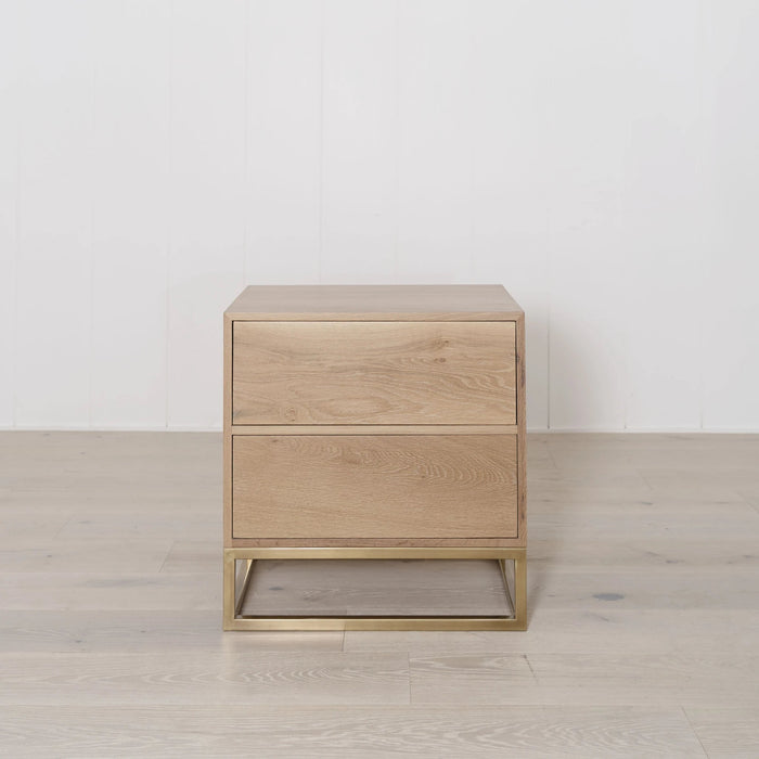 Structure - Brass Base Nightstand