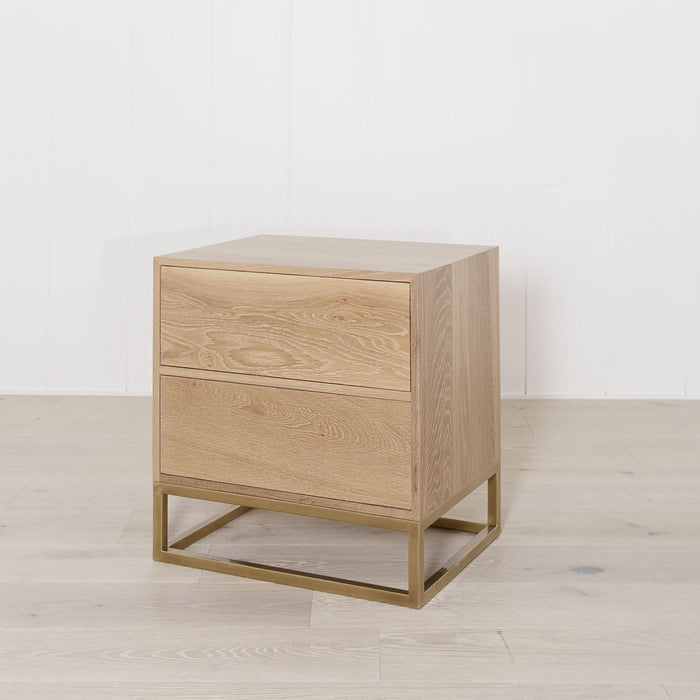 Structure - Brass Base Nightstand