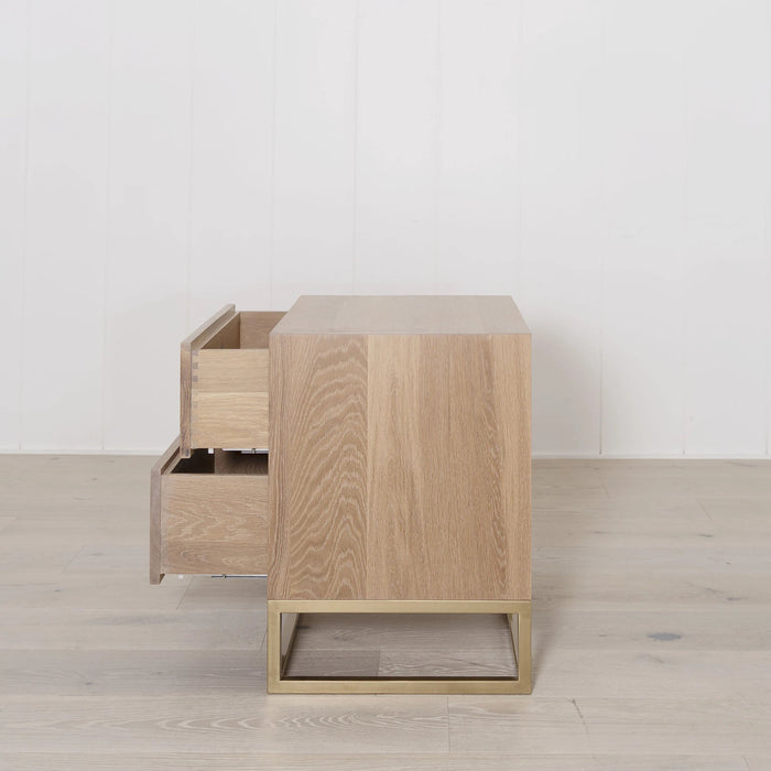 Structure - Brass Base Nightstand
