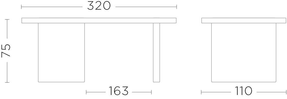 Table de salle à manger SYLVIA