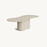 Riverwave Organic Travertine Dining Table